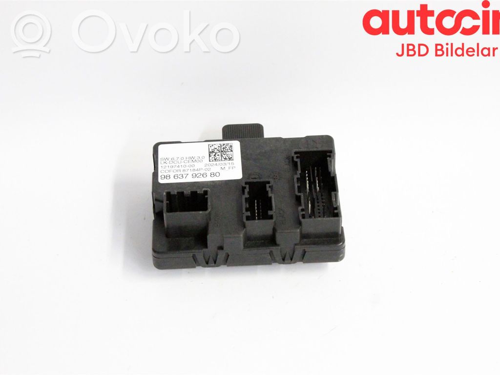 Peugeot 308 Unidad de control/módulo de la puerta 