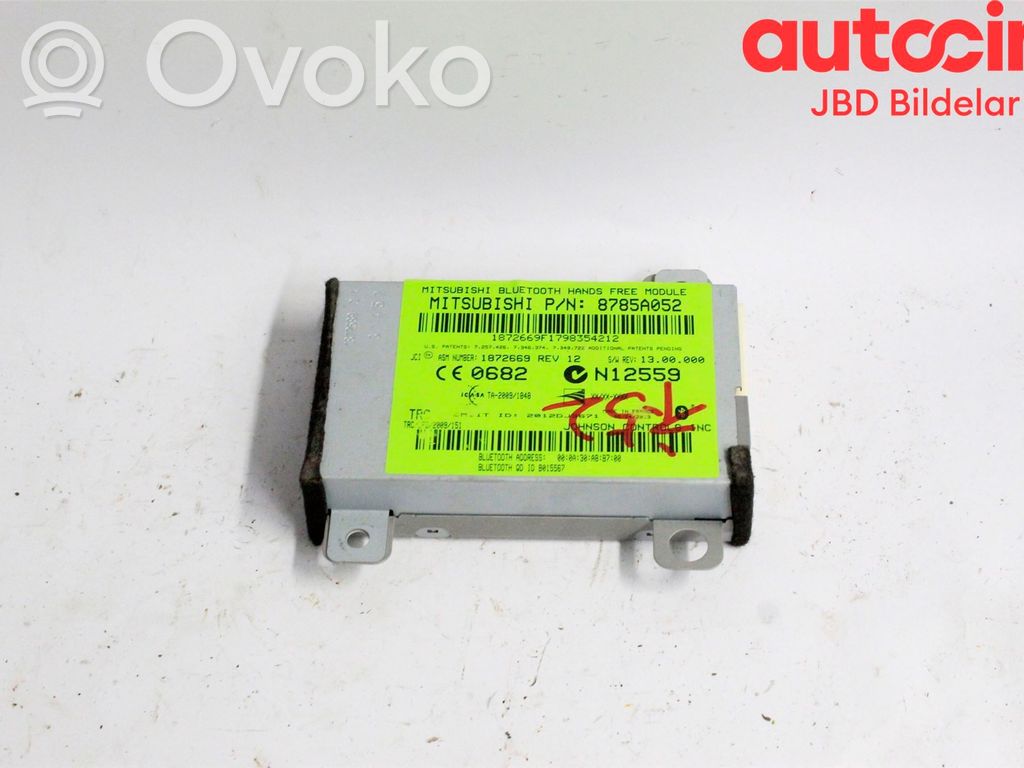 Unidad central de control multimedia   8785A052,1872669