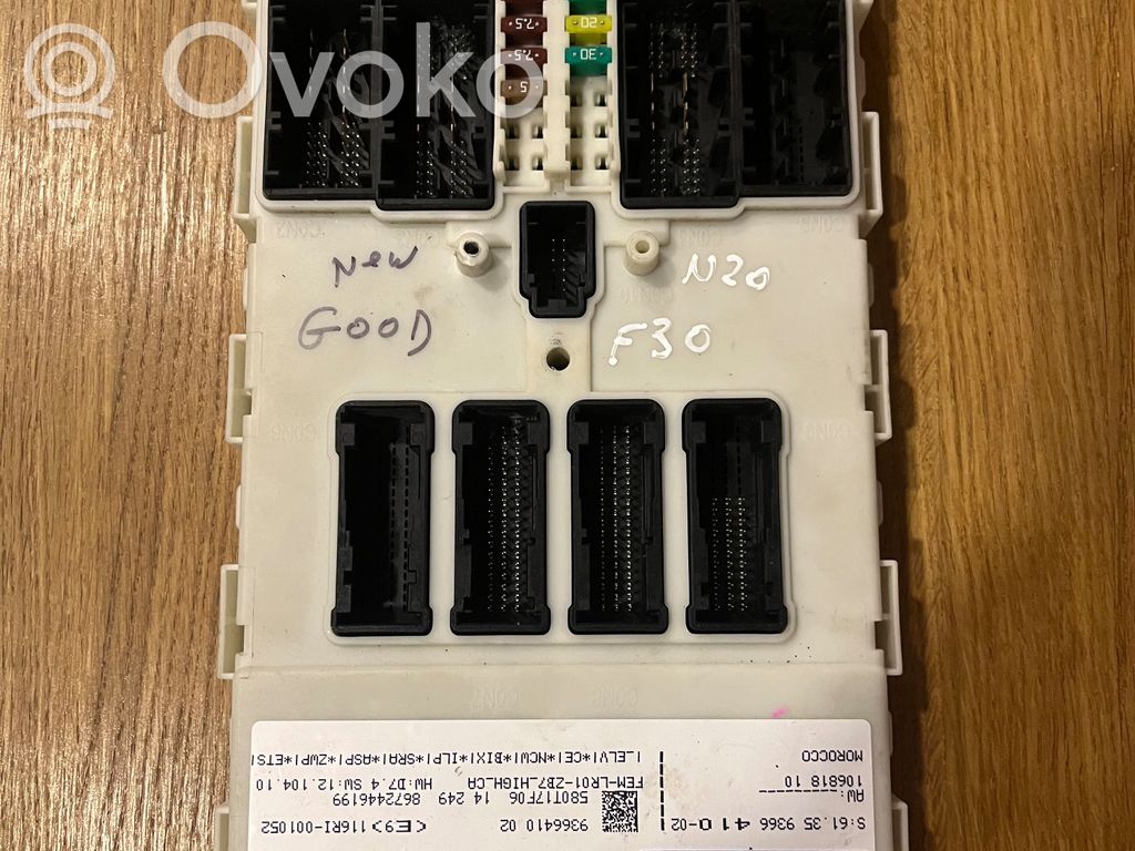 BMW 3 F30 F35 F31 Central body control module 