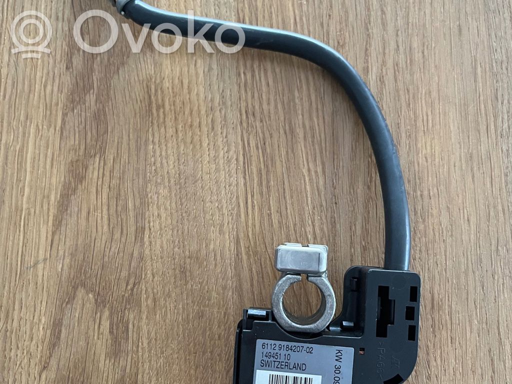 Negative earth cable (battery)   9184207,61129184207