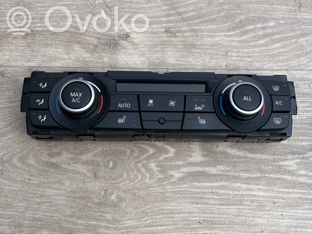 BMW X1 E84 Climate control unit 