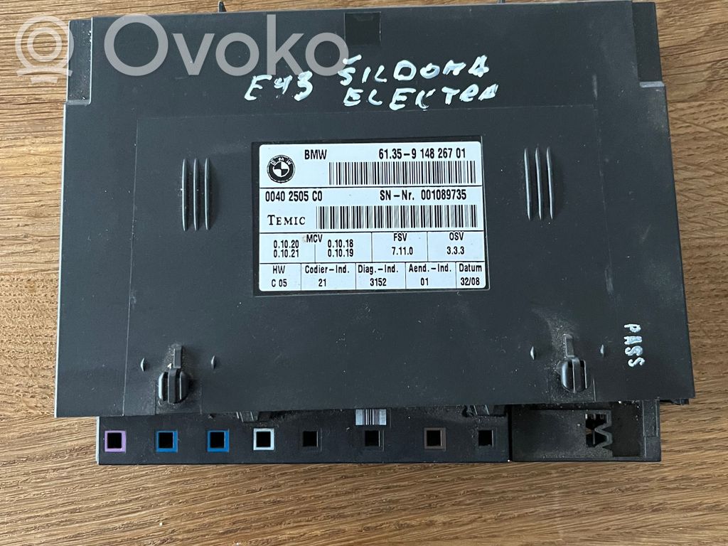 BMW 3 E92 E93 Seat control module 