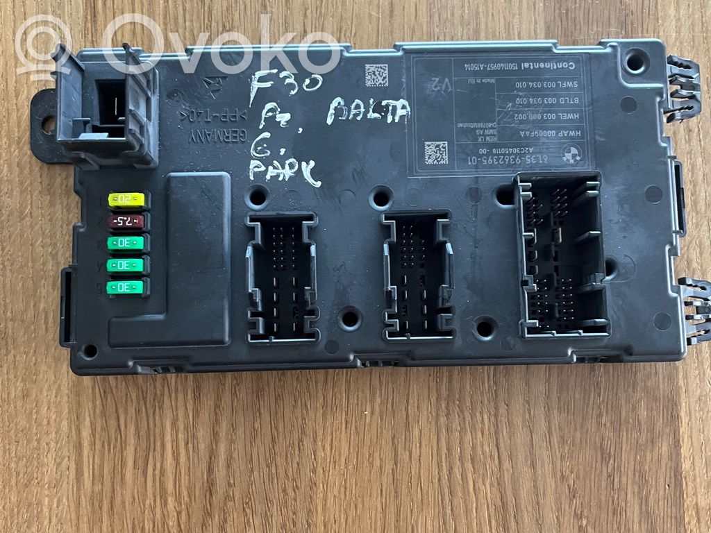 BMW 3 F30 F35 F31 Moduł / Sterownik komfortu 