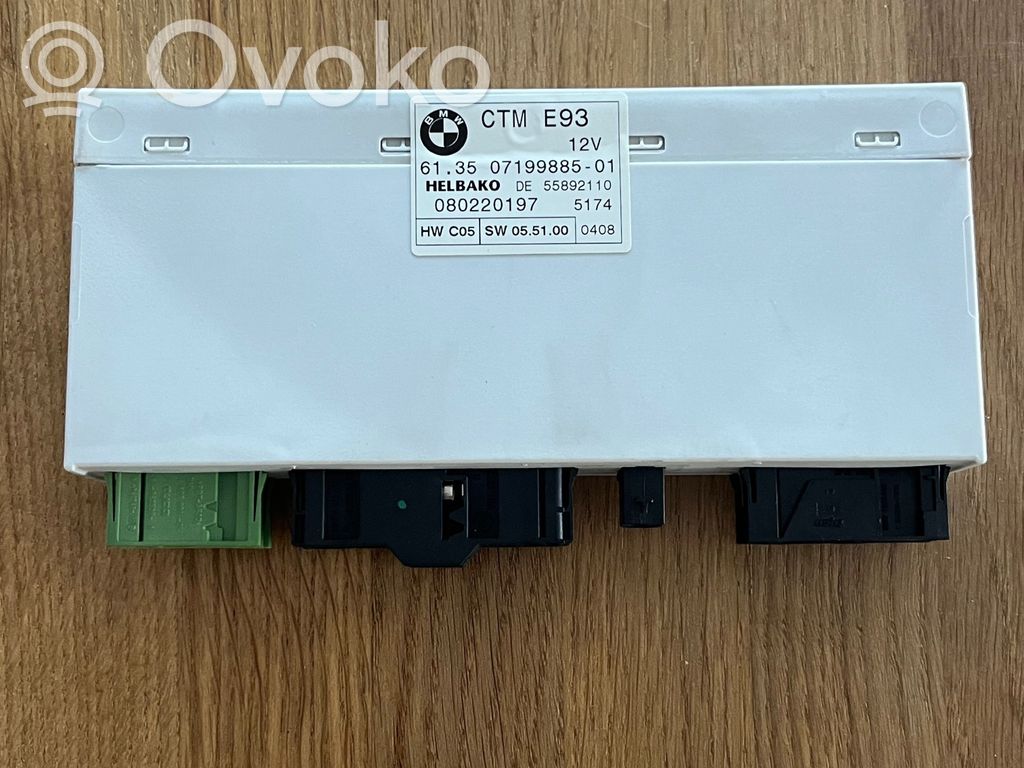 Sunroof control unit/module   07199885,613507199885
