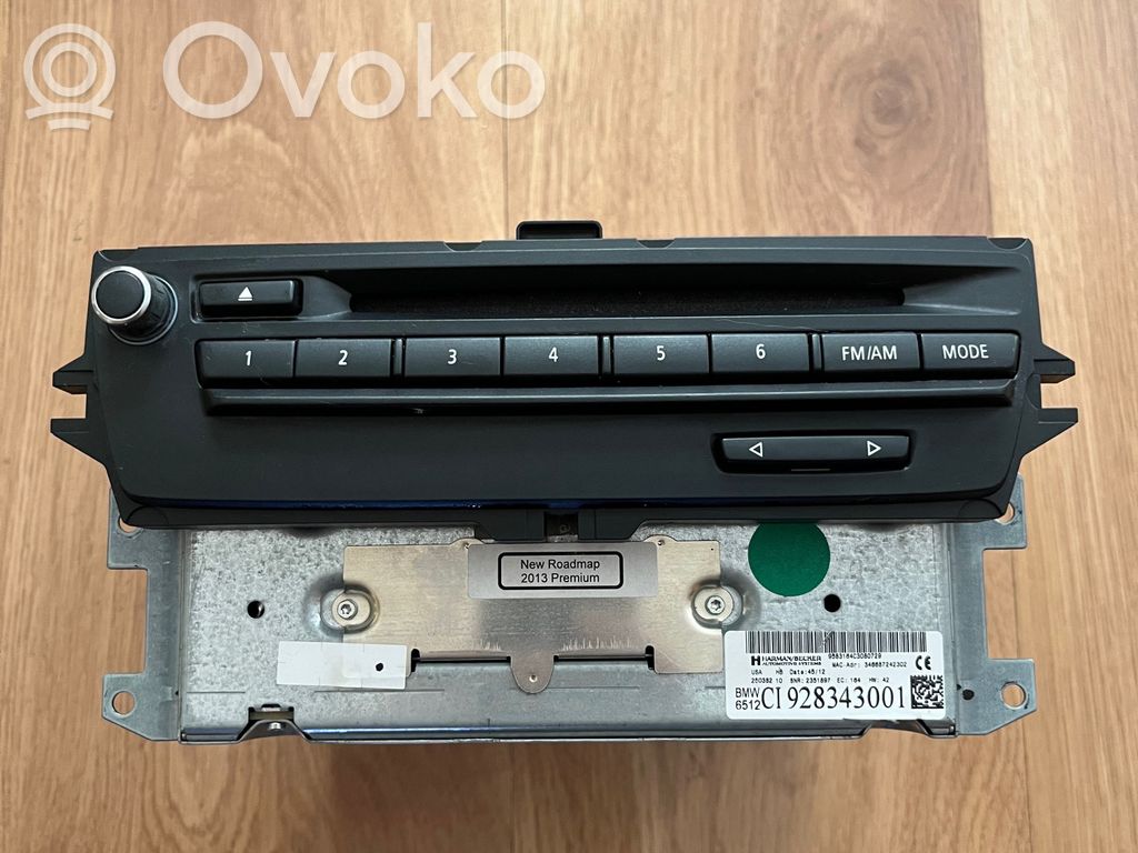 Panel / Radioodtwarzacz CD/DVD/GPS   65129283430,9283430