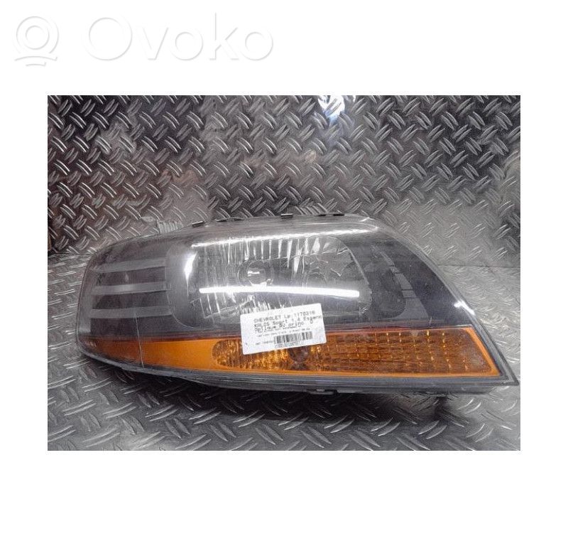 Chevrolet Kalos Передняя фара 