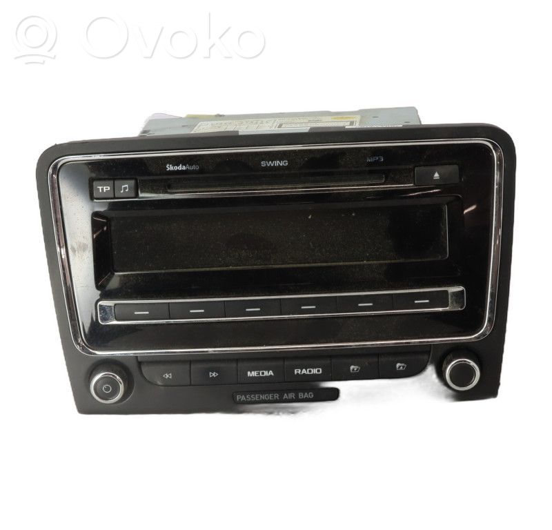 Skoda Superb B6 (3T) Unità principale autoradio/CD/DVD/GPS 