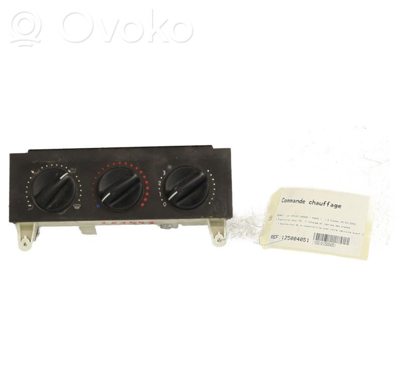 Renault Kangoo I Climate control unit 