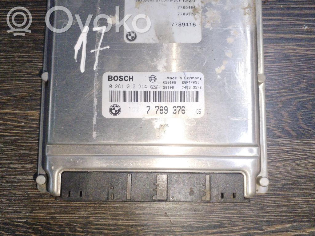 Variklio valdymo blokas   7789376,0281010314,7789416