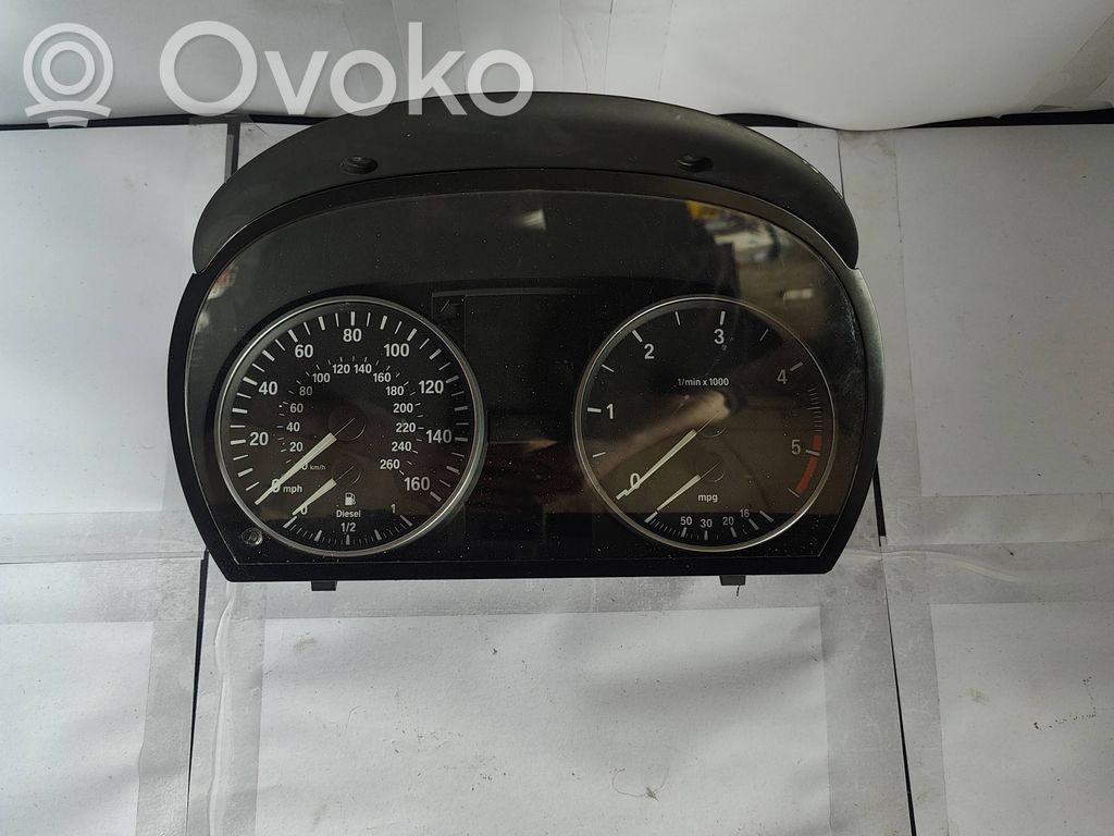 BMW 3 E90 E91 Speedometer (instrument cluster) 