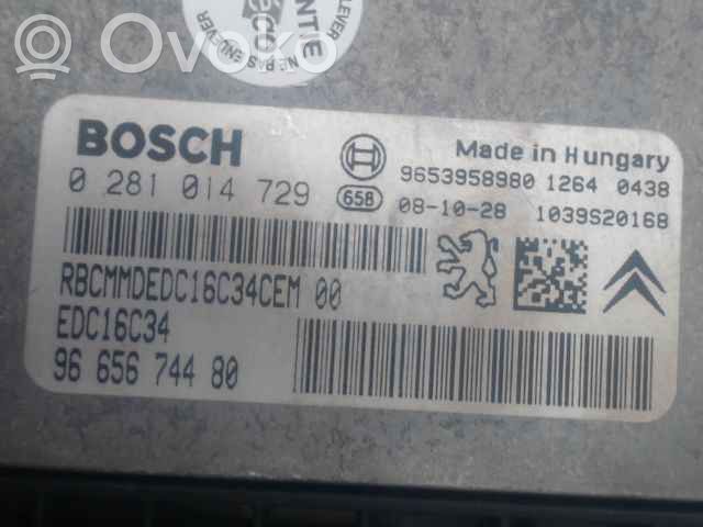 Citroen C4 Grand Picasso Engine control unit/module ECU 
