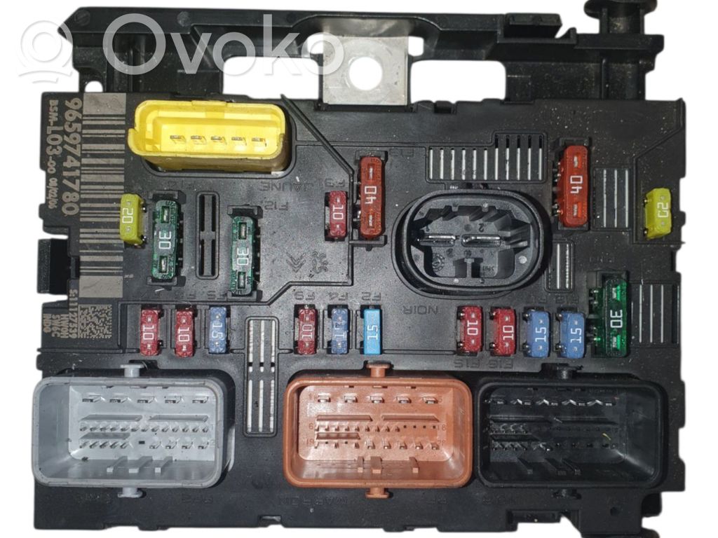 Citroen C2 Katvealueen valvonnan ohjainlaite (BSM) 