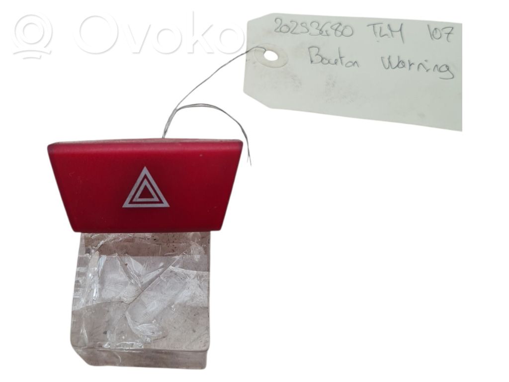 Peugeot 107 Hazard light switch 