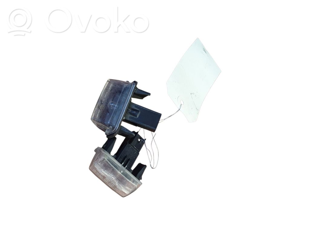 Toyota Verso Lampa oświetlenia tylnej tablicy rejestracyjnej 
