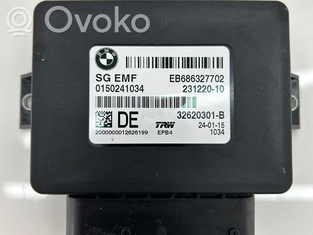 BMW 5 F10 F11 Moduł / Sterownik hamulca ręcznego 