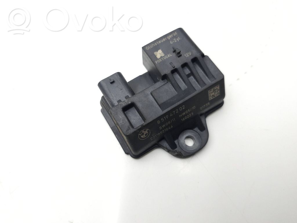 BMW 4 F32 F33 Glow plug pre-heat relay 