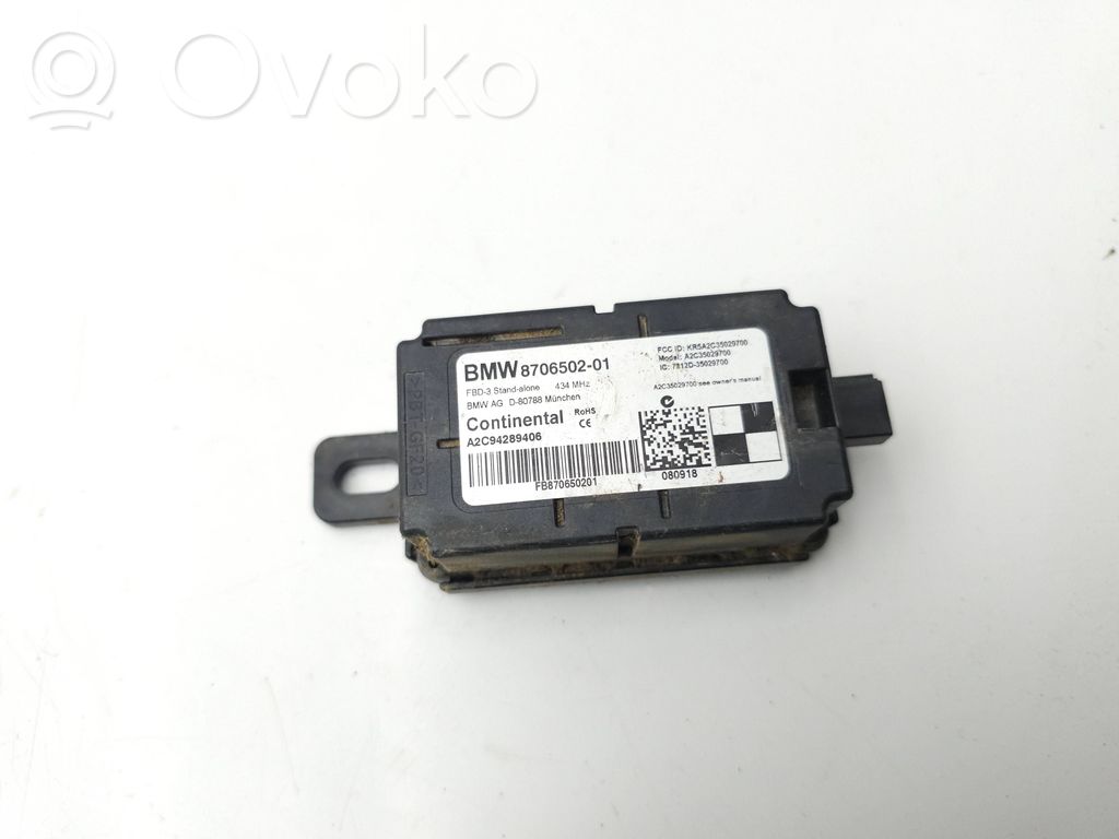 BMW 3 F30 F35 F31 Door central lock control unit/module 