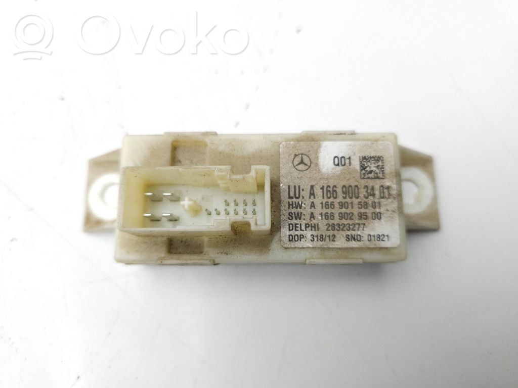 Module d'éclairage LCM   A1669003401,A1669015801