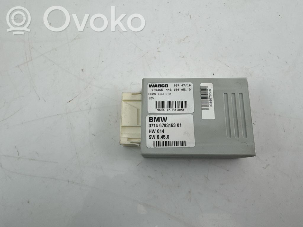 BMW X5 E70 Air suspension control unit module (rear) 
