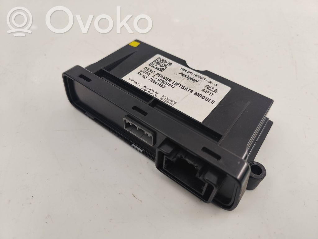Unidad de control/módulo del maletero/compartimiento de carga   100751100A,20241493,P0752P03B,A0752G01J