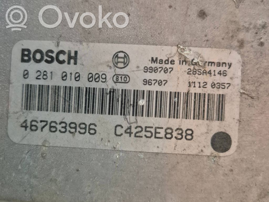 Engine control unit/module   0281010009,C425E838,46763996