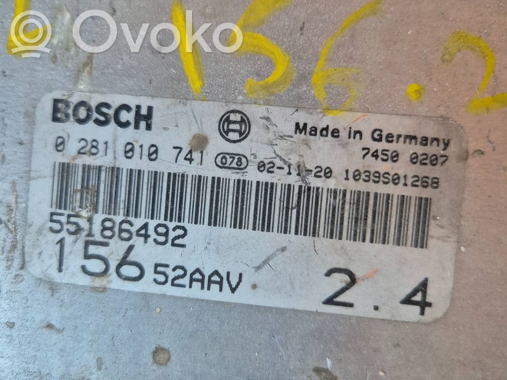 Alfa Romeo 156 Engine control unit/module 