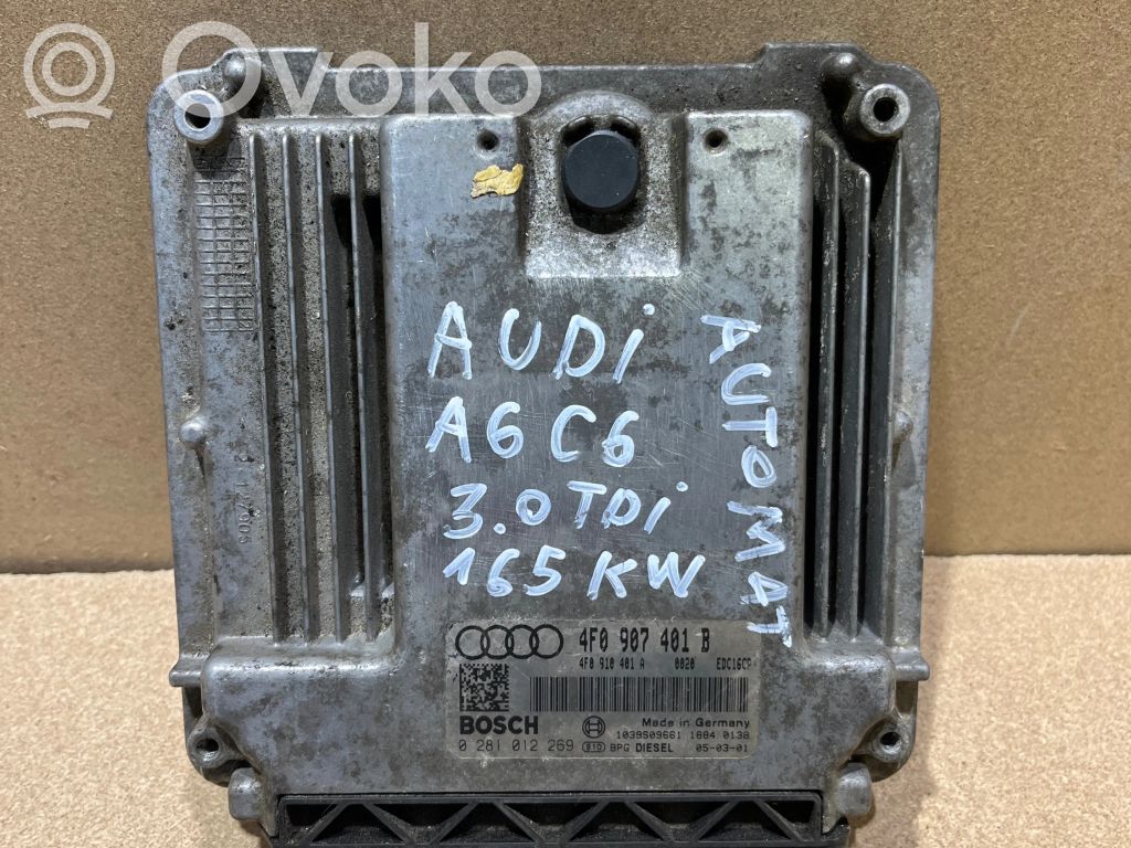 Audi A6 S6 C6 4F Engine control unit/module 