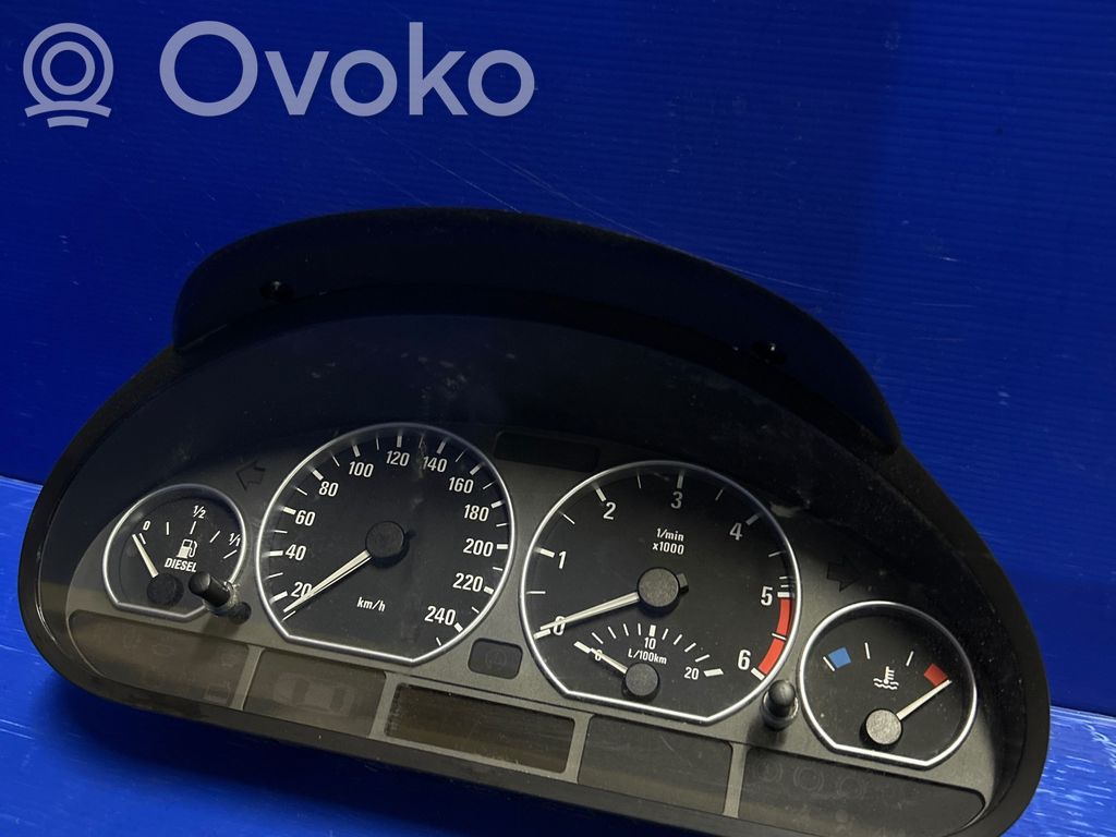 BMW 3 E46 Speedometer (instrument cluster) 