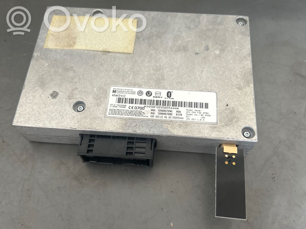 Skoda Octavia Mk2 (1Z) Модуль «Bluetooth» 