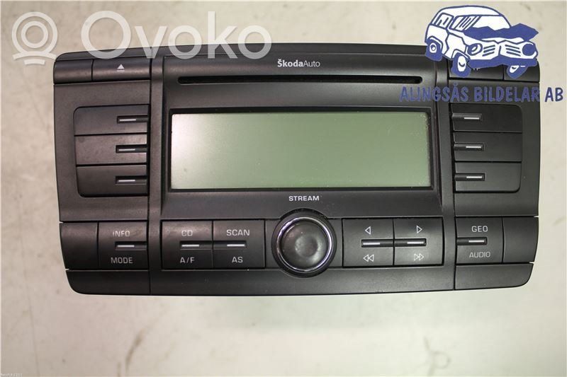 Skoda Octavia Mk2 (1Z) Unitate principală radio/CD/DVD/GPS 