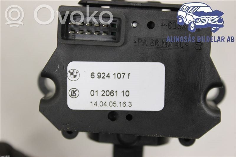 BMW 5 E60 E61 Stikla tīrītāja vadības pogas kātiņš 