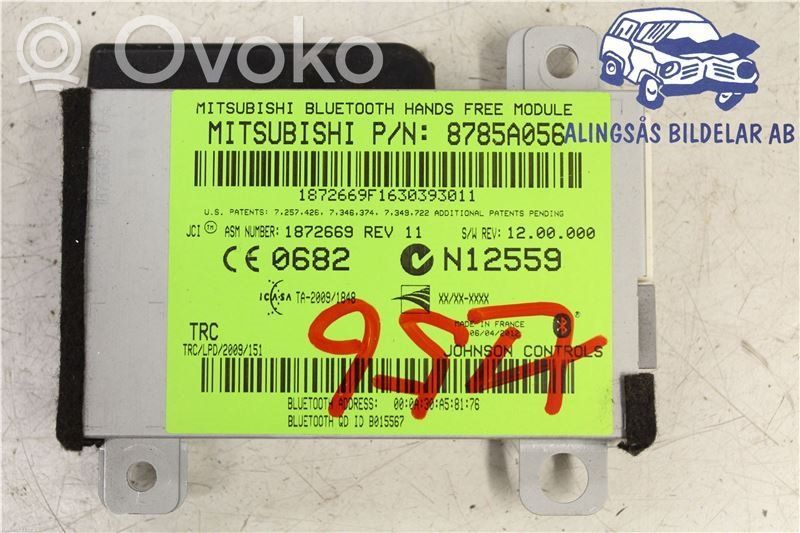 Other control units/modules   8785A056