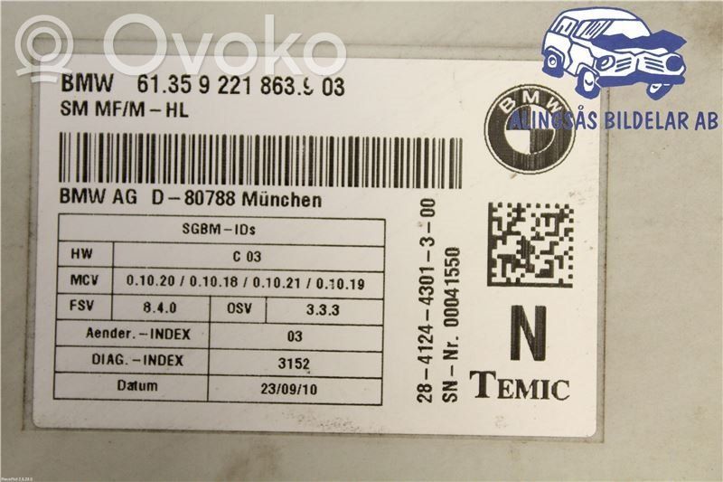 BMW X5 E70 Other control units/modules 