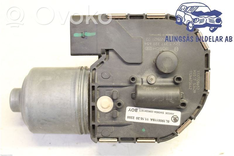 Skoda Yeti (5L) Motor del limpiaparabrisas 