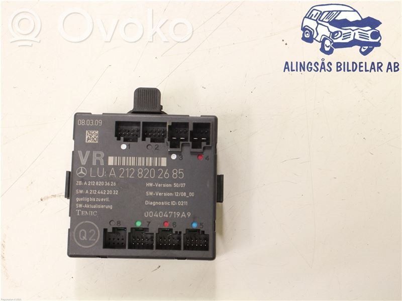 Unité de commande module de porte   A2128202685,A2128202685