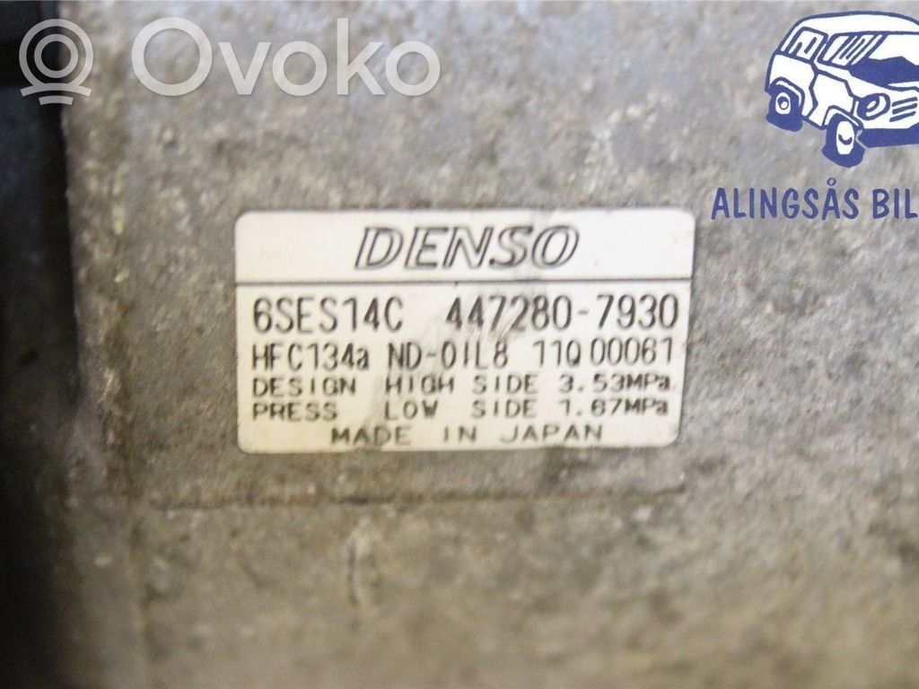 Toyota RAV 4 (XA40) Kompresor / Sprężarka klimatyzacji A/C 