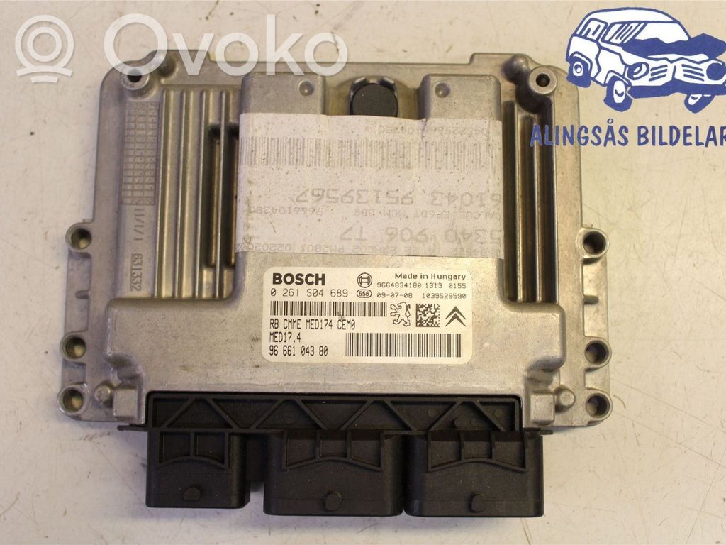 Injection control unit/module   1943LP,0261S04689,9666104380