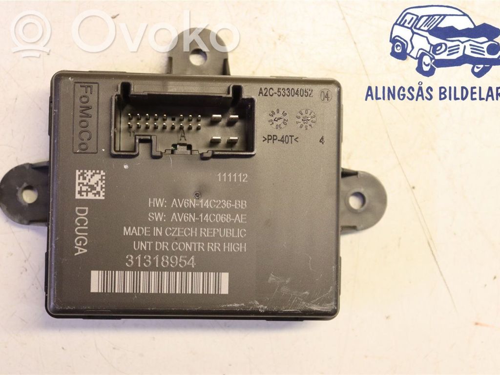 Durvju vadības bloks   31318954,31318954,31318954