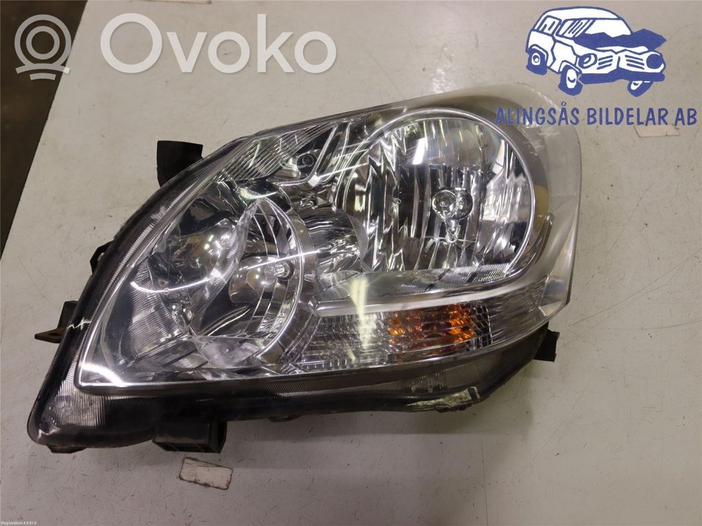 Toyota Verso Scheinwerfer 