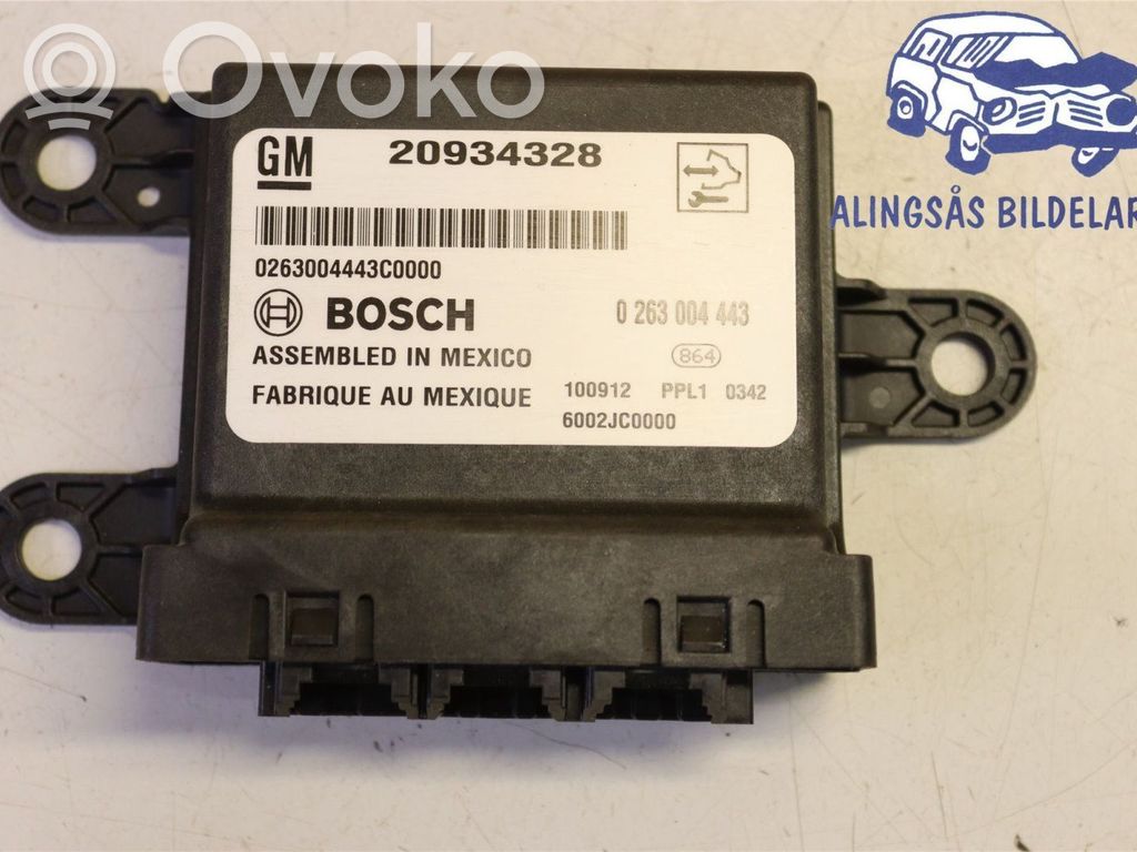 Opel Insignia A Parking PDC control unit/module 