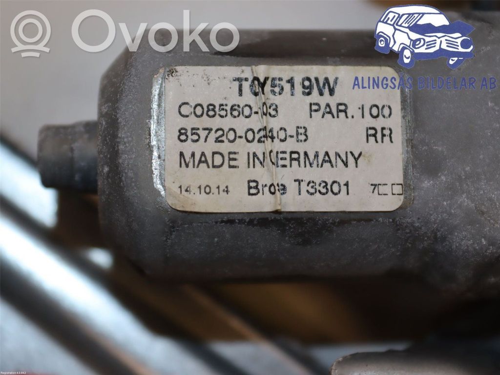 Toyota Auris E180 Elektryczny podnośnik szyby drzwi tylnych 
