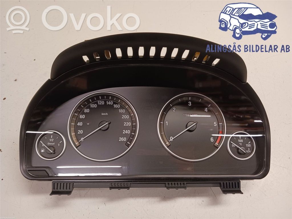 BMW 5 F10 F11 Speedometer (instrument cluster) 