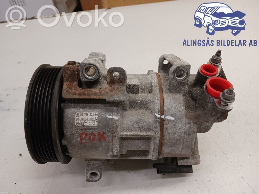 Citroen C4 II Klimakompressor Pumpe 