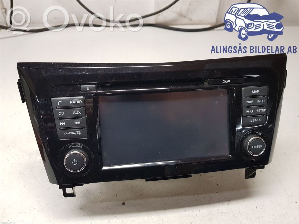 Nissan Qashqai Unitate principală radio/CD/DVD/GPS 