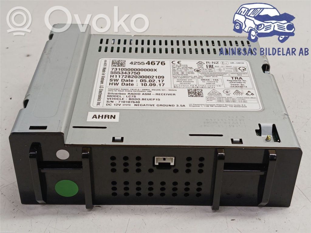 Opel Astra K Unitate principală radio/CD/DVD/GPS 