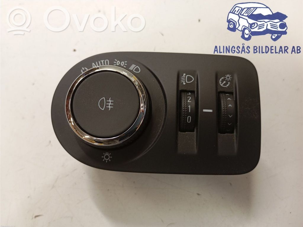 Opel Corsa E Interrupteur d’éclairage 
