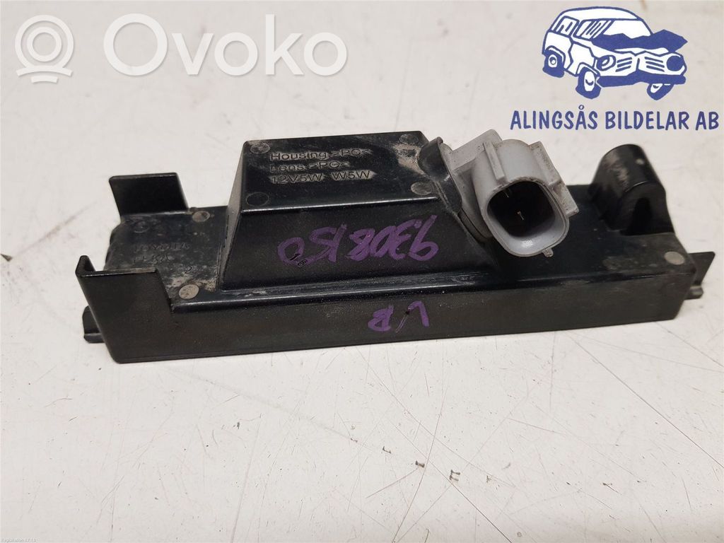 Toyota Corolla E210 E21 Éclairage de plaque d'immatriculation 
