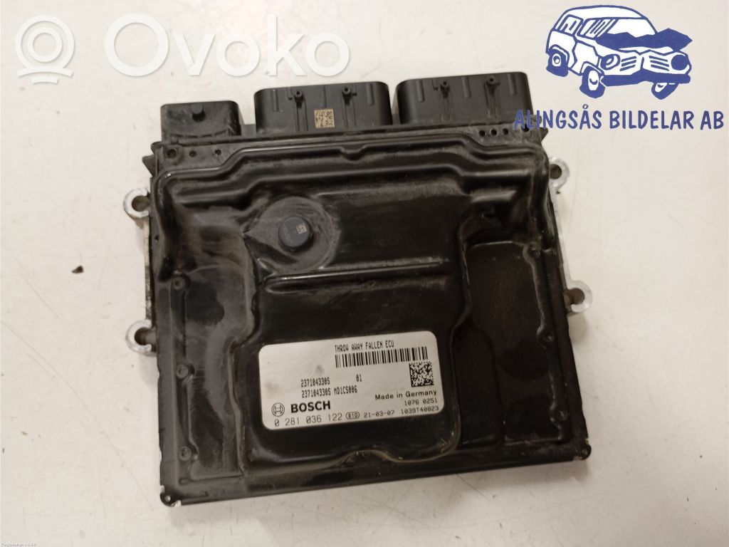 Renault Trafic III (X82) Injection control unit/module 