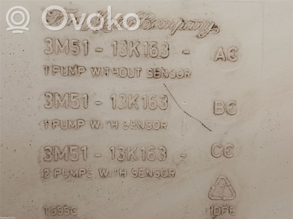 Ford Focus C-MAX Langų skysčio bakelis 
