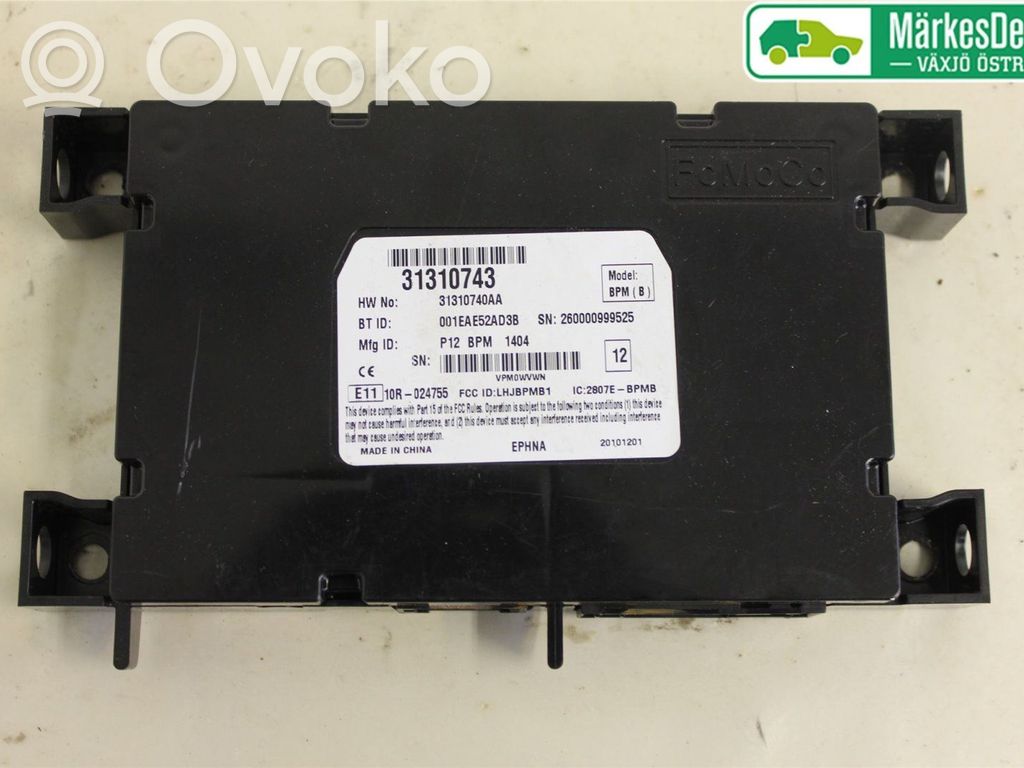 Volvo V50 Citu veidu vadības bloki / moduļi 